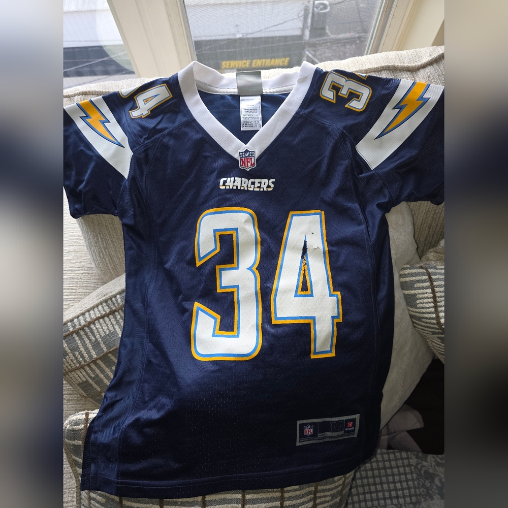 Brand New Kids NFL LA Chargers Jersey - Navy and White